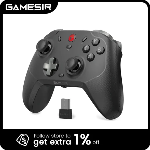 GameSir T4 Cyclone Pro Wireless Switch Controller Bluetooth Gamepad with Hall Effect for Nintendo Switch iPhone Android Phone